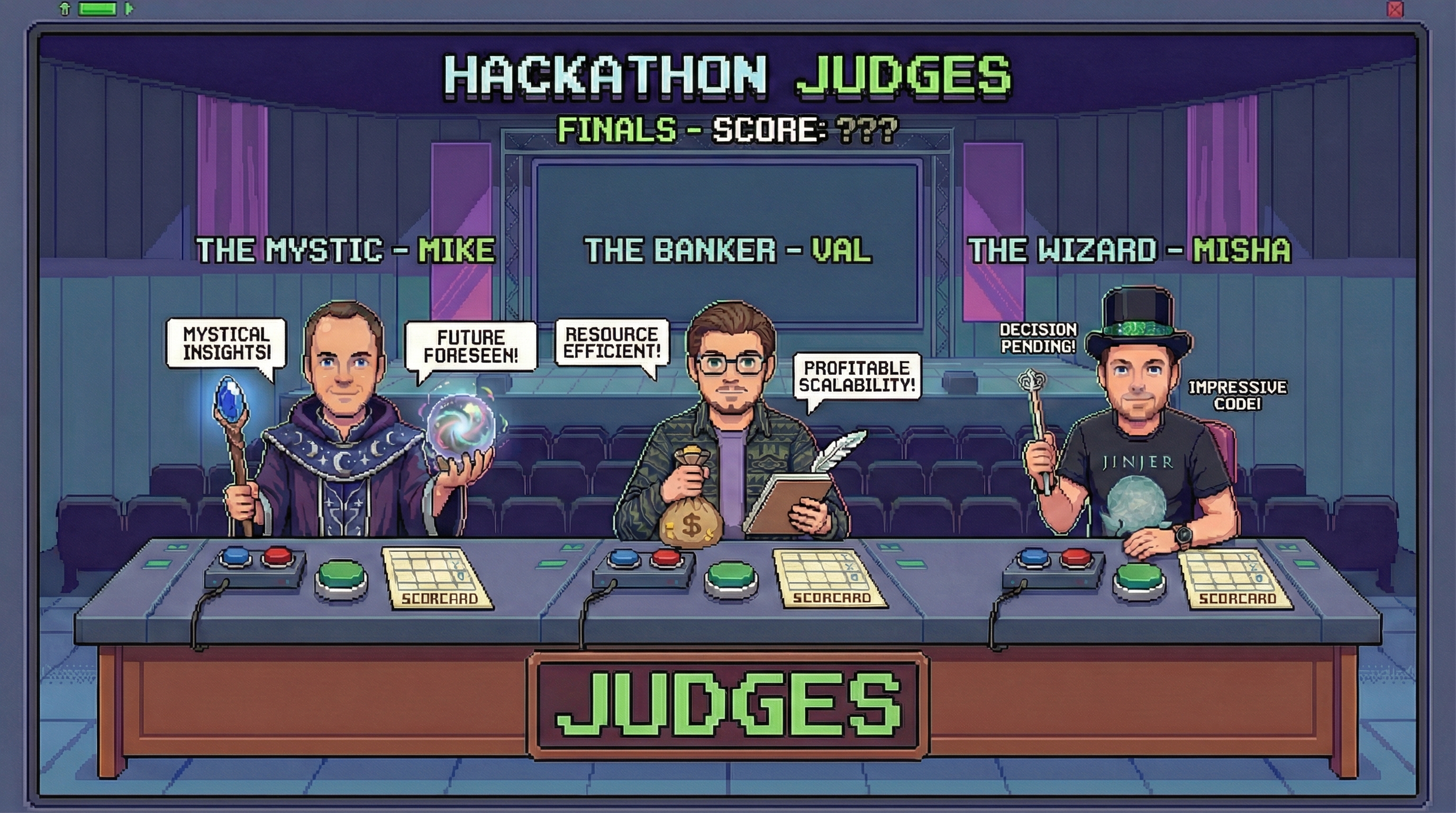 The Hackathon Judges